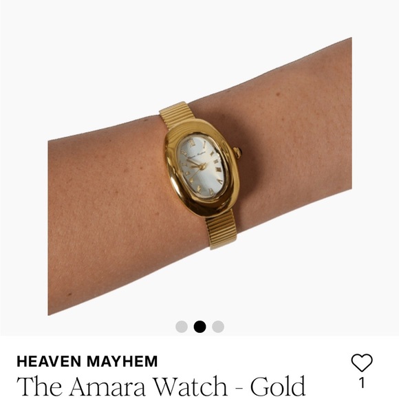 Heaven Mayhem Gold Women's Watch - Picture 4 of 7